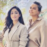 Neha Dhupia Instagram - Beige on beige and then you all added so much colour in our lives … thank you for love ❤️ that’s been pouring in for our film #athursday … keep it coming. @yamigautam you are ♥️♥️♥️ #athursday on @disneyplushotstar @behzu @rsvp also 📸 @behzu or was it @karanvirsharma 😂