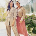 Neha Dhupia Instagram - Beige on beige and then you all added so much colour in our lives … thank you for love ❤️ that’s been pouring in for our film #athursday … keep it coming. @yamigautam you are ♥️♥️♥️ #athursday on @disneyplushotstar @behzu @rsvp also 📸 @behzu or was it @karanvirsharma 😂