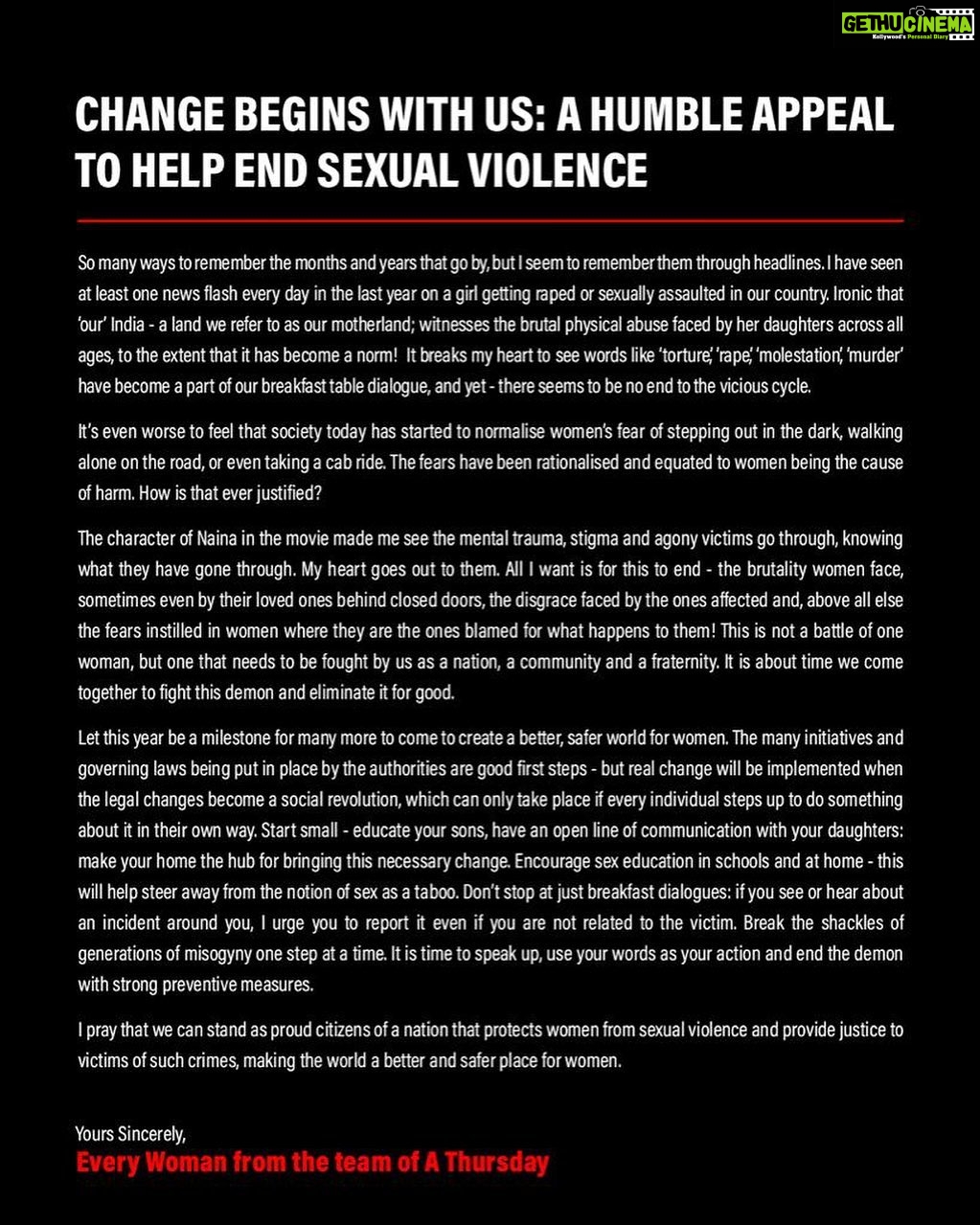 Neha Dhupia Instagram - Just wishing 'Happy Women's Day' is not enough, especially with the kind of brutality women are facing even today. Let us all as a nation stand together to make it not just a happy day but a happy and safe world for women.