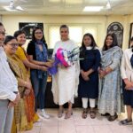 Neha Dhupia Instagram - What an insightful discussion with @swati_maliwal Chairperson, Delhi Commission for Women and other members. It was heartening to know about the different initiatives undertaken by them for improving safety for women in Delhi. It was a wonderful experience to meet the complete team and to hear them speak passionately about their endeavours. Also discussed about the ‘181’ helpline number that empowers citizens to report incidents about violence against women and the patrol vans which reach the spot swiftly. We felt gratified that they had watched 'A Thursday' and the topic and narrative resonated with them on how we highlighted the subject of women safety and the need for stricter laws to protect them.