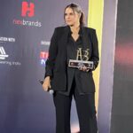 Neha Dhupia Instagram - So this happened … thank you @nexbrands.inc for honouring me with this wonderful award … ‘Talent Powerhouse’ The Extraordinaire 2020-22 … adding to the feathers 🪶 after #athursday … this one’s for team @behzu @ronnie.screwvala @rsvpmovies @pashanjal @hasanainhooda @alobo2112 @premnathrajagopalan and most importantly for all the mamas out there ♥️