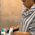 Neha Dhupia Instagram - All parents want the best for their babies. So when it came to choosing Guriq's first baby products, it was a no brainer. My baby's skin is so delicate that I only had my faith in Cetaphil Baby Gentle Wash & Shampoo and the Cetaphil Baby lotion to protect & keep it soft and moisturised. Cetaphil Baby wash and shampoo is gentle, tear free and retains moisture which makes it my first choice for Guriq. After this, I apply Cetaphil Baby daily lotion that keeps my baby’s skin hydrated for 24 hours. It's dermatologist and pediatrician recommended and provides all the love that my baby needs! My Cetaphil baby is a happy baby! @cetaphil_india #CetaphilIndia #SensitiveSkinExpert #DermatologistRecommended #BabyCare #BabyProducts #Softskin #24hrsmoisturisation #BabyEssential #ad