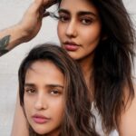 Neha Sharma Instagram – 👯‍♀️”A sister a day keeps the boredom away.” 📷 @mikedesir #sharmasisters 
#nehasharma #aishasharma @aishasharma25