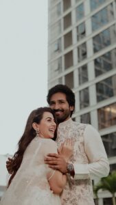 Nikki Galrani Instagram - Love. Happiness. Positivity ♥️♾

Outfits by @anushreereddydesign 
Nikki’s Jewelry by @vajrjewels
Styled by @neeraja.kona 
Assisted by @manogna_gollapudi
Makeup & Hair by @page3salonalwarpet 
Video by @camerasenthil @weddingbycamerasenthil
Decor by @designquotient_dq 

Song : Nee Kavithaigala instrumental by Shravan Shridhar 
No copyright infringement intended