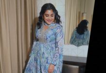 Nivetha Thomas Instagram - ☘️ Outfit : @mrunalinirao Jewellery : @amrapalijewels Styling : @pallavi_85 @openhousestudio.in Assisted by : @raksha_ravikkumar HMU : @hairbydrishya @makeupby_tanvi