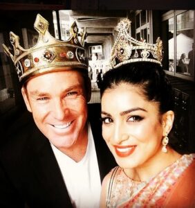 Pallavi Sharda Instagram - To the man with whom I once sat upon a float, Whose love of India matched that of his baked beans on toast. To the King of Moomba, the King of Spin, The world was your audience, when your wrist took the win. Thank you legend - for the bowls, the laughs and the antics, We will miss you dearly, Your heart and your giant bag of seam tricks. ❤️🙏🏽