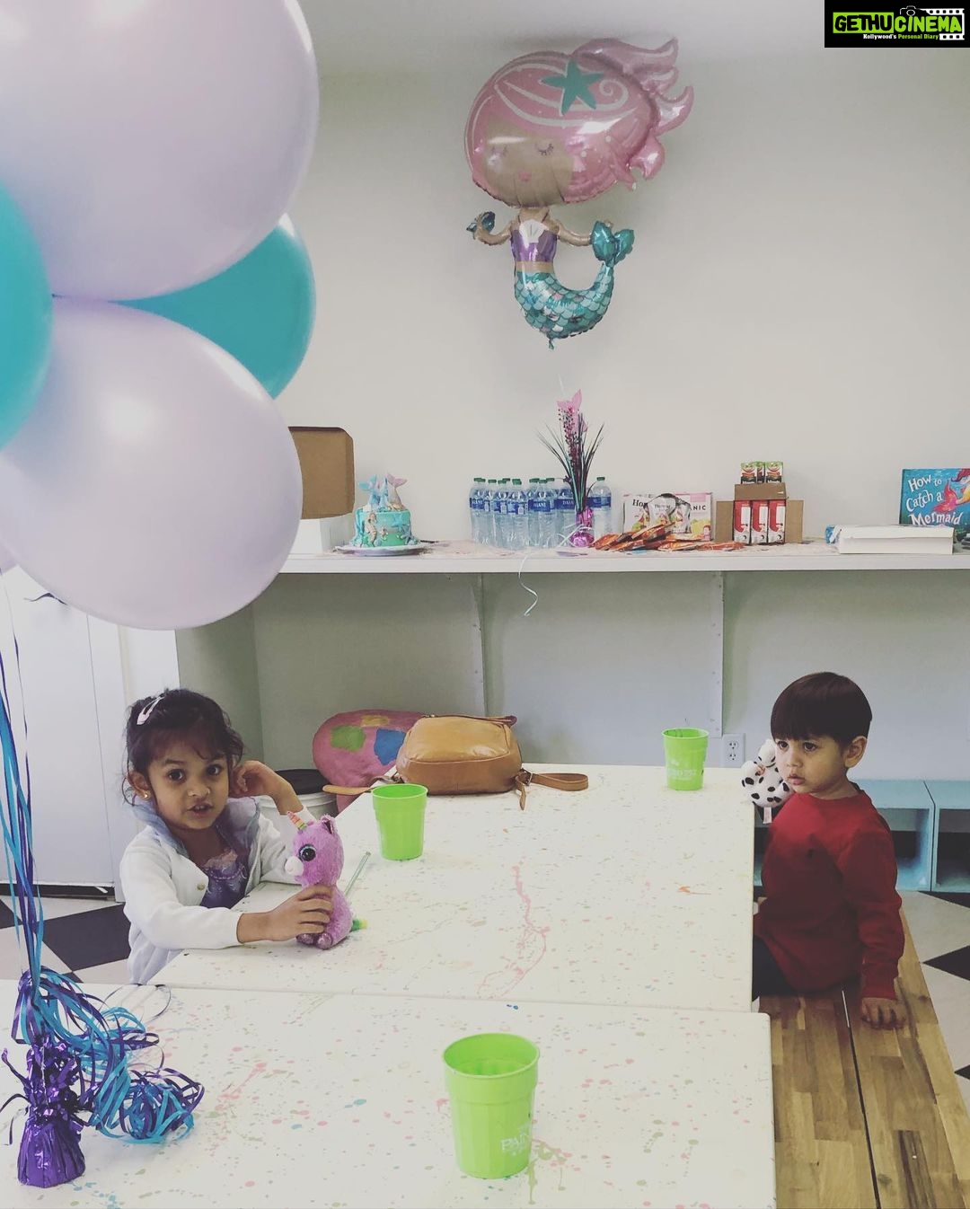 Panchi Bora Instagram - Happy birthday Riyanna we had so much fun celebrating you sweetheart! Thank you for all the happy moments and we are so lucky to have you ๐ itโs a mermaid party :)