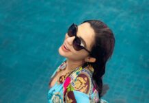 Parvatii Nair Instagram - Why not some under water adventure early in the morning if it’s a temperature controlled pool 🏊‍♀️? Thank u @conradbengaluru for the lovely experience and thank you @idayoana for the pictures 🤩 Edits by @infinity_skylight Conrad Bengaluru