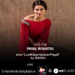 Payal Rohatgi Instagram - Namaskar everyone, please vote & support Payal ji to stay in lockupp show. She is an ethical, honest & daring person. She does everything by heart. So plz vote her via phone message, type Lockupp then space her name & send to 56161 & online click the button on @altbalaji & @mxplayer also. Thank you all🙏 #teampayal #payalrohatgi #shernipayal #wednesday