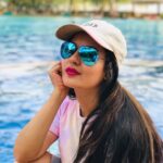 Pooja Bose Instagram - Spent a splendidly relaxing sundowner at @westinmumbaipowai @lakeviewcafe_ #westinpowai #bythelake The Westin Mumbai Powai Lake