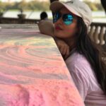 Pooja Bose Instagram – Spent a splendidly relaxing sundowner at @westinmumbaipowai @lakeviewcafe_ #westinpowai #bythelake The Westin Mumbai Powai Lake