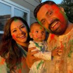 Pooja Kumar Instagram – #happyholi! May all the colors bring you happiness and joy and all the food that you enjoy! #family #tradition #holi #india #america #tamil #teluguactress