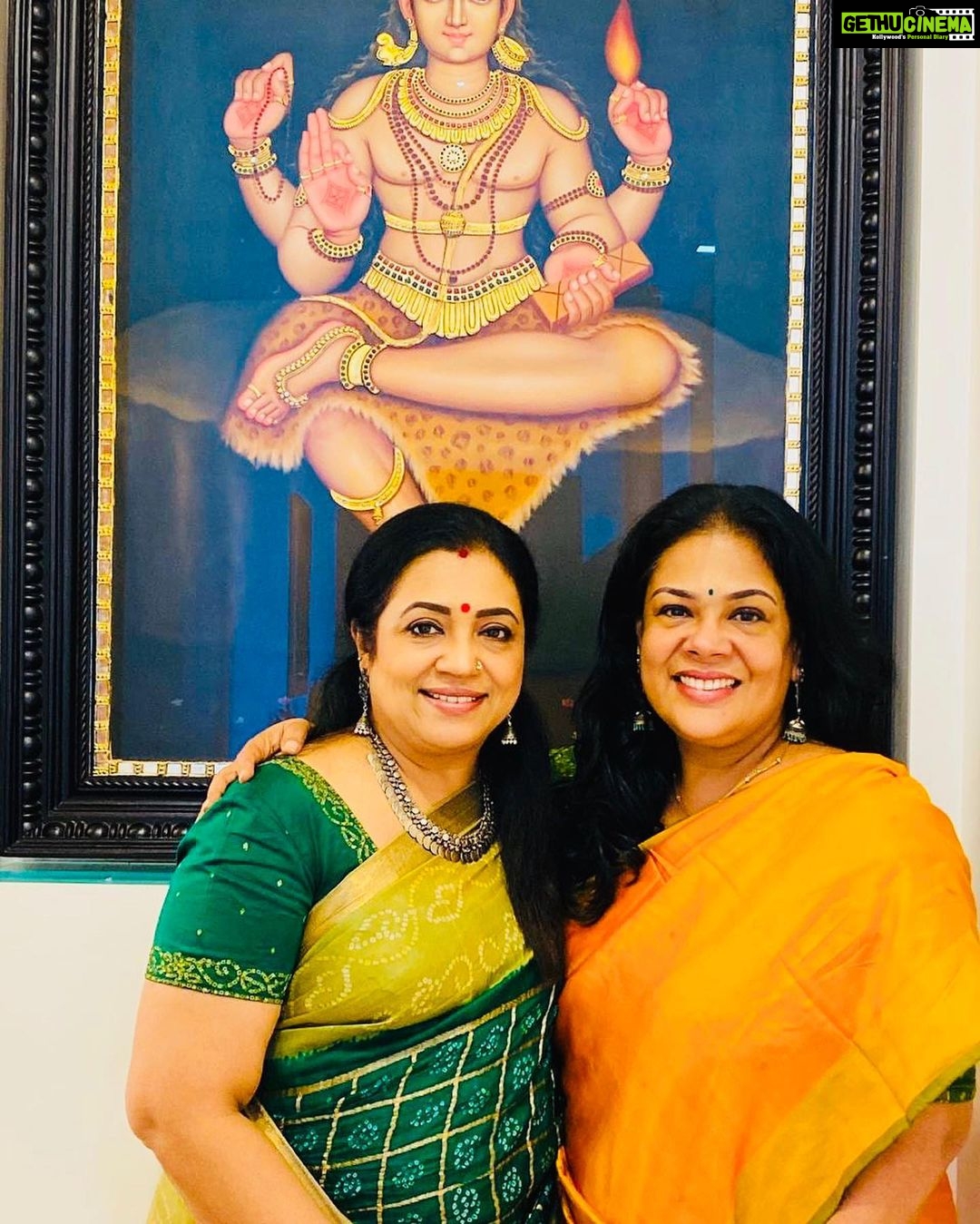 Poornima Bhagyaraj Instagram - Happy birthday to my dear beautiful friend Lakshmi. Our friendship has weathered so many years and hope it will see many more years . 🥂to our friendship. Love you Laks. Hv a wonderful day