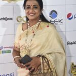 Poornima Bhagyaraj Instagram - At the women’s league foundation, glass ceiling awards inspiring women to stand tall and the first look of #singapenney movie