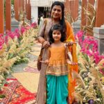 Poornima Bhagyaraj Instagram - Beautiful pre wedding function @__thamizhachi__@kikivijay11 @pritha10hari @poornimas_store @mahu3784