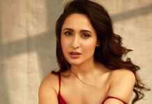 Pragya Jaiswal Instagram - Sunshine mixed with a little hurricane ☀️🌪 . . . . Shot by the amazing @rahuljhangiani 🤗 A big THANK YOU to my glam team - Make up @flaviagiumua ❤️ Hair @marcepedrozo ❤️ Styling @anshikaav ❤️ Assisted by @tanazfatima ❤️ Managed by @gohilpriya ❤️
