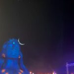Pragya Jaiswal Instagram - Reminiscing one of the most magical nights that I’ve ever experienced..Mahashivratri with Sadhguru has been a truly incredible experience..The evening was a blend of powerful meditations, prayers offered to Adiyogi (Shiva), extraordinary performances and some joyous singing n dancing which made the night even more memorable.. I’m still feeling the warmth & compassion of every single person I met, interacted with or even just saw at Isha Centre Coimbatore during my short trip there..Cannot wait to be back again 🤍🤍 (P.S. - Grateful to have met @sadhguru, experience his aura & energy and get his blessings) 😇🙏🏻 #Mahashivratri #MSR2022 #Sadhguru #IshaYogaCenter #Adiyogi @isha.foundation Wearing @archanajaju.in Earrings @karishma.joolry Jootis @fizzygoblet Styled by @anshikaav Asst by @tanazfatima