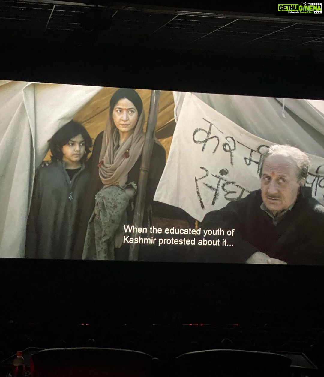 Pranitha Subhash Instagram - This had to be a post . Kashmir files is a must watch for every Indian citizen to learn the heart wrenching truth of what the Kashmiri pandits went through 30 years ago. My husband and I were left teary eyed at the end of the movie.. please do watch if you haven’t already 🙏🏻