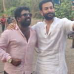 Prithviraj Sukumaran Instagram - @kanal_v_kannan . From #Sathyam to #PokkiriRaja to #Hero , Kannan Master remains one among the top action choreographers in the country that I’ve worked with the most. It was a joy to get together again with him for #Kaduva . He definitely has a big role to play in cultivating my love for shooting action sequences..and we had a ball with Shaji ettan @shaji_kailas_ designing and executing the action in @kaduvathefilm . Today, I’ve officially finished my work on the 3 films I had on the floors. #Kaduva #JanaGanaMana and #Gold , and they will reach you one by one over the course of the next few months. Now, once again, I’m taking a break before I rejoin #Aadujeevitham coz that film and I deserve this time! We restart shoot in Algeria soon, and then shift to Jordan before coming back to wrap the film in India. Exciting times ahead 😊❤️