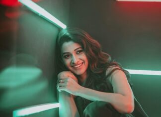 Priya Bhavani Shankar Instagram - Chaos & Peace ☺️ Styling - @anushaa13 Assistant stylist - lavanya_desigan Outfit - @notsosure.in PC - @arunprasath_photography Caption aswell by @anushaa13