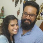 R. Sarathkumar Instagram - My dearest varalaxmi,wishing you a very happy birthday,may the years ahead be filled with abundance of health wealth and happiness, I miss being with you today as you know , away at work in Palghat but my thoughts and good wishes are with you today and always forever. Lots o love ❤️ Daddy