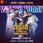 Rachita Ram Instagram - LIGHT. CAMERA. DRAMA DRAMA JUNIORS -4️⃣ Indu sanje 7.30 ge nimma @zeekannada