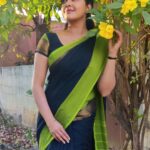 Rachitha Mahalakshmi Instagram – Smile 🙂, it’s a free therapy 🙂🙂🙂
Happy mornings….. 😇😇😇😇
Wt a lovely combo 
Saree love @yaalaboutique 🥰🥰🥰🥰🥰🥰🥰 
#idhusollamarandhakadhai 
9.pm on colours tamil 📺👈👈👈👈