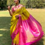 Raiza Wilson Instagram - Styling - @blueprint_by_navya_divya & @designbyblueprint Saree - @rajmahal_official Jewellery - @fineshinejewels Assistant- @swaa_thii_