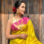 Raiza Wilson Instagram - Styling - @blueprint_by_navya_divya & @designbyblueprint Saree - @rajmahal_official Jewellery - @fineshinejewels Assistant- @swaa_thii_