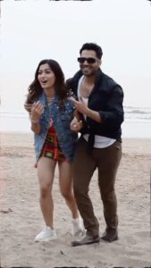 Rashmika Mandanna Instagram - Yo Habibo Something about dancing on sand