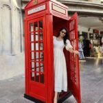 Reenu Mathews Instagram - Hellooo , Is it me you are looking for? ❤ . . #redphonebooth #globalvillagedubai #lifeindubai #lifestyleblog #reenumathews Global Village, Dubai