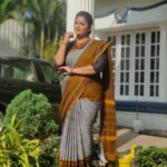 Rekha Krishnappa Instagram - Look at the combination of colours it's so beautiful. Thanks for this beautiful saree @utpaladesigns I enjoyed wearing this saree. . . . #sareecollections #sareedraping #sareestyle #sareelove #sareeindia #sareeonlineshopping #sareefashion #sareeaddict #sareelover India