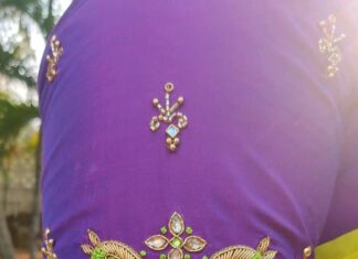 Rekha Krishnappa Instagram - Follow the page and browse for more beautiful designer blouses and dresses. @sanjayfashion_boutique I fell in love with the blouse as soon as I saw the work. It's flawless. They have choosen good material and it's proper design.. Thank you Jose kavi for this designer blouse. . . . #designerblouse #blousedesignes #blosedesigns #onlineshopping #aariwork #aariwoekblouses #sareeblousedesigns Chennai, India