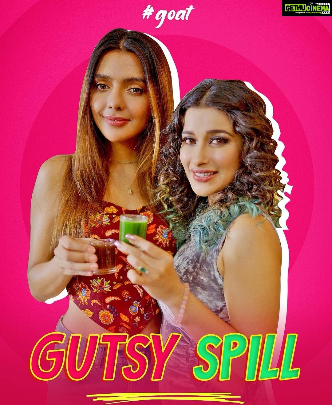 Ruhi Singh Instagram - Guyssss! The latest episode of my very own Snapchat show ‘The greatest of all time’ #goat is out and it features my friend and co star @nyra_banerjee and we have truly spilled the beans 🤣 do check it out- link in bio #snapchat #snap #snaporiginals