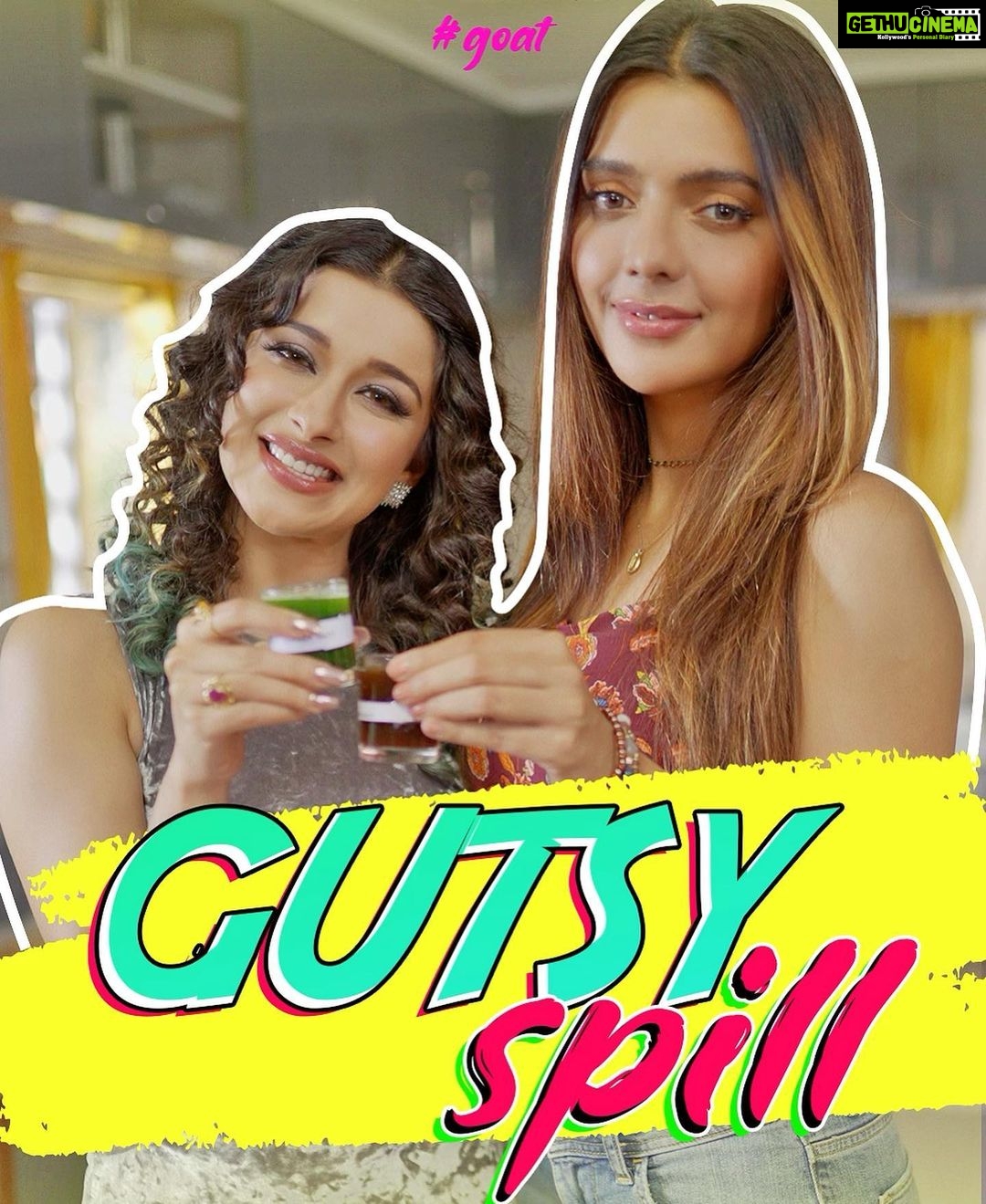 Ruhi Singh Instagram - Guyssss! The latest episode of my very own Snapchat show ‘The greatest of all time’ #goat is out and it features my friend and co star @nyra_banerjee and we have truly spilled the beans 🤣 do check it out- link in bio #snapchat #snap #snaporiginals