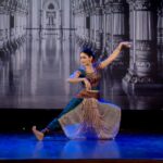 Rukmini Vijayakumar Instagram - I’m not sure what world I was in that day. I forgot to wear my waist belt. And didn’t even realise until I finished the performance. But I enjoyed myself immensely on stage. Seems like performance season is finally starting … and I’m excited for it. After nearly two years! I started dancing this Varnam again after many years … I performed it as a part of my production Ishwara, and also as the Bharatanatyam half of Unrequited. It has a new life every time I dance it… and I can never get bored dancing the same things over and over again… Somehow, once I’m in the imaginary world, it’s really doesn’t matter what I’m dancing. Although I prefer dancing this to live music, this one is a music recording from Kalakriya series , released by Guru Priyadarshini Govind 🙏🏽 Video from @sridevi_nrithyalaya_ Shivaratri festival 2022 See you all as audience members hopefully in the near future! #backonstage #dancer #bharatanatyam #shiva #tamil #varnam #carnatic #indianclassicaldance #classicalindiandance
