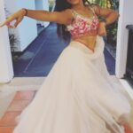 Rukmini Vijayakumar Instagram – Just dancing …. No reason at all… 

#happy #bollywood #hindisongs #love #ghagra #whitedress #flowers #joy #indiandance