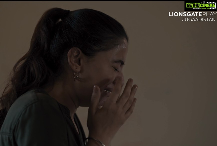 Rukshar Dhillon Instagram - A character so close to my heart. A character that made me dive deeper as an actor. A character I grew with.❤️ Choices, Decisions, are never easy. They always come with a price. Will choosing to “Thrive” do good for Ruhi? Watch #jugaadistan streaming on @lionsgateplayin to find out.