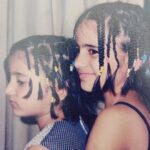 Rukshar Dhillon Instagram - Happy Birthday to my ever so graceful, pretty and loving Sistaaaa!!👭 May we keep being as savage as our braids in the picture😎And may you keep buying more and more clothes, which magically end up in my wardrobe.😉 Have the best day! Love you so so much😘❤️ #aajmeribehenkabirthdayhai 😛