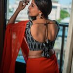 Sakshi Agarwal Instagram – Seek whats sets your soul on fire❤️
.
@ngrnandha @umamakeoverartistry @makeupbyshyamala 
.
#redsareeaesthetic #sareelove #kollywood #sakshiagarwal Chennai, India