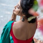 Sakshi Agarwal Instagram - GRACE always Conquers❤️ . Mua n hair @murugeshmakeup_hair Sareedraping @farhaa_makeupartist Costume @ibhuvana.store Jewelry @chennai_jazz Photography @sathyaphotography3 . #sareelove #saree #sakshiagarwal #biggboss #kollywoodcinema #gardenaesthetics Chennai, India