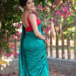 Sakshi Agarwal Instagram - GRACE always Conquers❤️ . Mua n hair @murugeshmakeup_hair Sareedraping @farhaa_makeupartist Costume @ibhuvana.store Jewelry @chennai_jazz Photography @sathyaphotography3 . #sareelove #saree #sakshiagarwal #biggboss #kollywoodcinema #gardenaesthetics Chennai, India