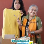 Sameera Reddy Instagram – This Women’s day Boring is out! Fun is In ✅ I challenged Sassy Saasu to the #StreeSmartWithFlipkart challenge 🙆🏻‍♀️and the final results were fabulous 🤩 Get shopping for some really cool items from your favourite fashion & fitness brands on @flipkart & @flipkartlifestyle 💃🏻let’s celebrate each other this Women’s day! #StreeSmartWithFlipkart #KuchNayaKaro