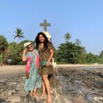 Sameera Reddy Instagram – Why did I move to Goa? I get asked this a lot 🍀I was a very hardcore city girl! Me Leave Mumbai? – I would say ‘ No way Eveerr’ but life really does a U turn sometimes and I can’t tell you how grateful I am everyday to be here🍀In a space which is not as fast paced as I thought my life should be. it’s also been interesting to see our goals for Hans and Nyra take a new thought process . Luckily Akshai’s work is close by here and though it’s hard to have left my family, it’s been a great decision .  Sometimes the drive wears you down and a shift in mindset and space was maybe something we required and the time was right. I take timeout a lot. To slow down. To take stock . I never did that before. I also trusted the universe and it worked . Thank you Goa❤️Only gratitude ❤️🙏🏼 #neversaynever #life #surprise