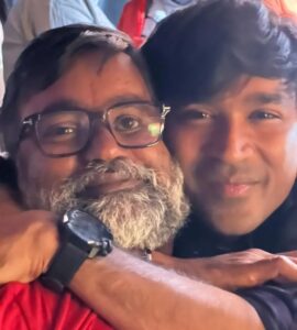 Selvaraghavan Instagram - When the actor exceeds all your expectations, it's bliss ! 
@dhanushkraja 
#naanevaruven