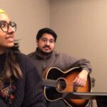 Shakthisree Gopalan Instagram - IG LIVE from @berkleenyc ♥️ with @varunjhunjhunwalla @kasahmusic . We performing LIVE at @cuttingroomnyc on March 8th at 8PM - free event. LINK IN BIOOOO 🤗♥️ thanks to everyone who joined us !✨