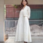 Shamita Shetty Instagram - S I M P L I C I T Y 🤍 . . . Outfit- @glocaliv @vblitzcommunications . . #postoftheday #pictureoftheday #simplicity #white #smile #lovealways