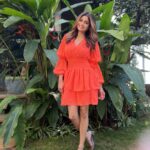 Shamita Shetty Instagram - Smile , Sparkle and Shine ✨🥰 Outfit by - @dziinebydeepa @viralmantra #prettyvibe #ShamitasTribe #dayout #colouroftheday #girlpower