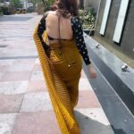Sherin Instagram - 1 million views on YouTube. 💃🏻💃🏻💃🏻 Go watch my new song #thuruthurukangal now! Link in bio. More reels coming soon for this breezy melody. #sherin #rajini #thuruthurukangal #tamilsongs #love #sareelove #saree Chennai, India
