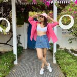 Shraddha Das Instagram - Of course, I don’t know how to act my age. I’ve never been this age before! Happy Birthday to me🥳 📸 @mumbaiphotowala & @snehzala Styling: @artbyavnee @bistrovagator #birthday #goa #vagator #pink Bistro Vagator